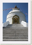 Pokhara - La pagoda de la Paz Mundial