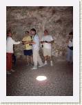 Xochicalco - El rayo de sol dentro del observatorio.