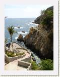 Acapulco - La quebrada. El lugar donde saltan los clavadistas.