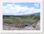 Teotihuacan - Vista de Teotihuacan desde la Pirmide del Sol