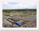 Teotihuacan - Vista de Teotihuacan desde la Pirmide del Sol
