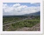 Teotihuacan - Vista de Teotihuacan desde la Pirmide del Sol