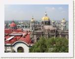 Mexico DF - Vista posterior de la antigua baslica y la parroquia de los Capuchinos desde el Cerrito