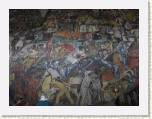 Mexico DF - Mural de Diego Rivera en el Palacio Nacional (De la conquista a 1930)