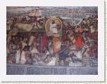 Mexico DF - Mural de Diego Rivera en el Palacio Nacional (La gran Tenochtitlan)