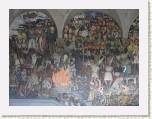 Mexico DF - Mural de Diego Rivera en el Palacio Nacional (De la conquista a 1930 - Arco Izquierdo)