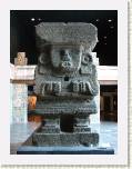 Mexico DF - Estatua de Chalchiuhtlicue, diosa del agua de Teotihuacan (Museo Nacional de Antropologa)