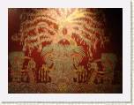 Mexico DF - Mural de Tlalocan, dios de la lluvia de Teotihuacan (Museo Nacional de Antropologa)