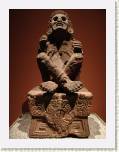 Mexico DF - Estatua de Xochipilli, dios azteca de las flores, la danza y la poesa  (Museo Nacional de Antropologa)