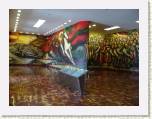 Mxico DF - Vista general del mural de Alvaro Siqueiros - Del porfiriato a la revolucin