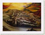 Mxico DF - El coste de la revolucin - Mural de Alvaro Siqueiros - Del porfiriato a la revolucin