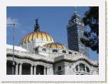 Mxico DF - El Palacio de Bellas Artes y la Torre Latinoamericana