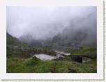 Nieve y niebla en la Transfagarasan.