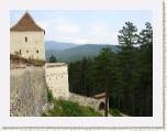 Rasnov. Vista desde las murallas.